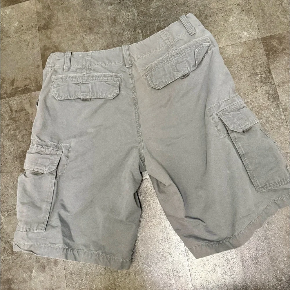 Route 66 Men's Gray Cargo Shorts